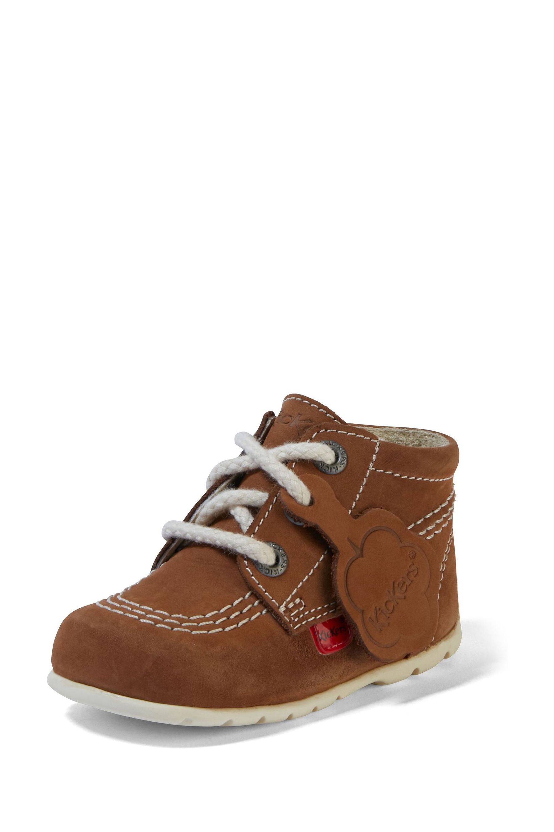 Buy Kickers Brown Kick Hi Baby Shoes from the Next UK online shop