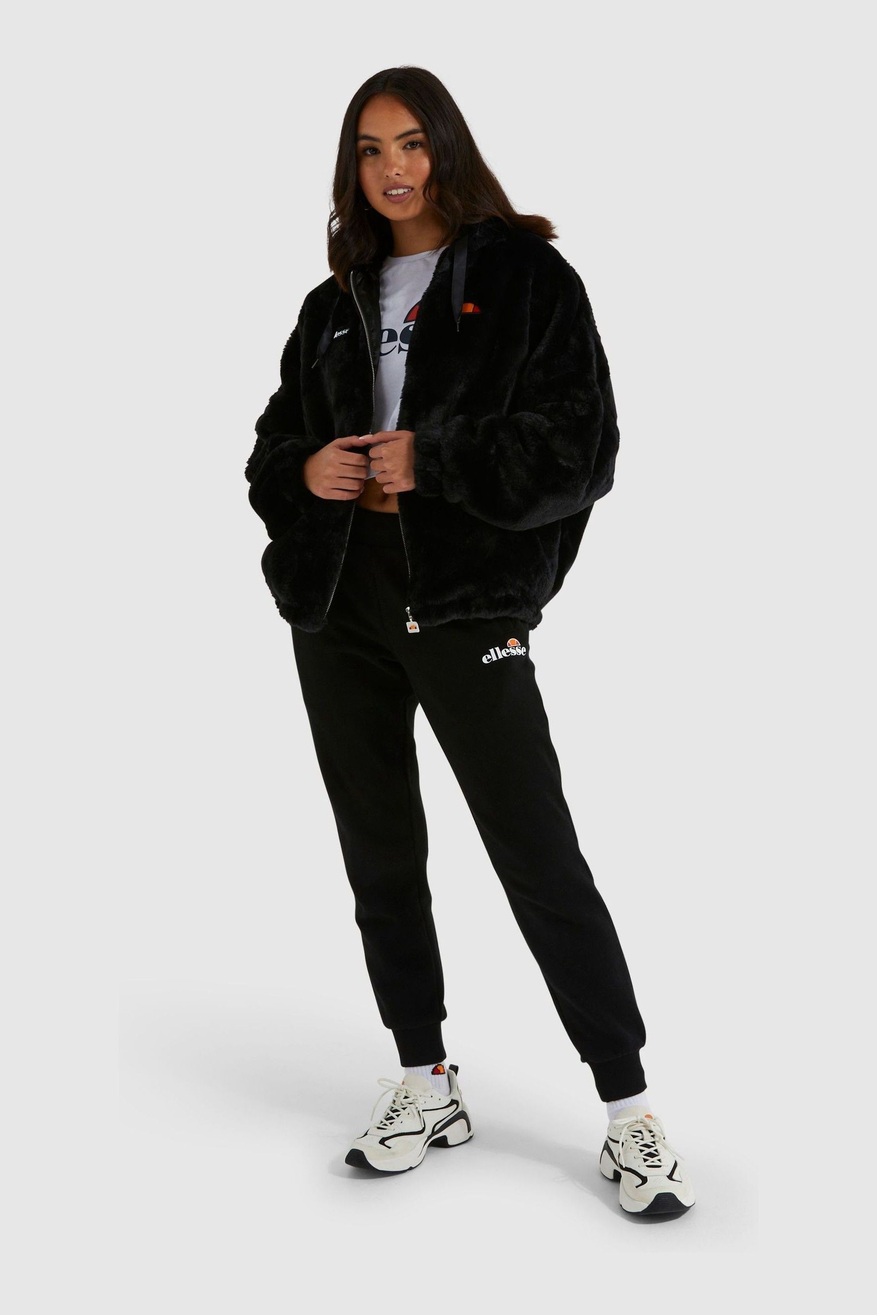 Buy Ellesse Giovanna Black Jacket from the Next UK online shop