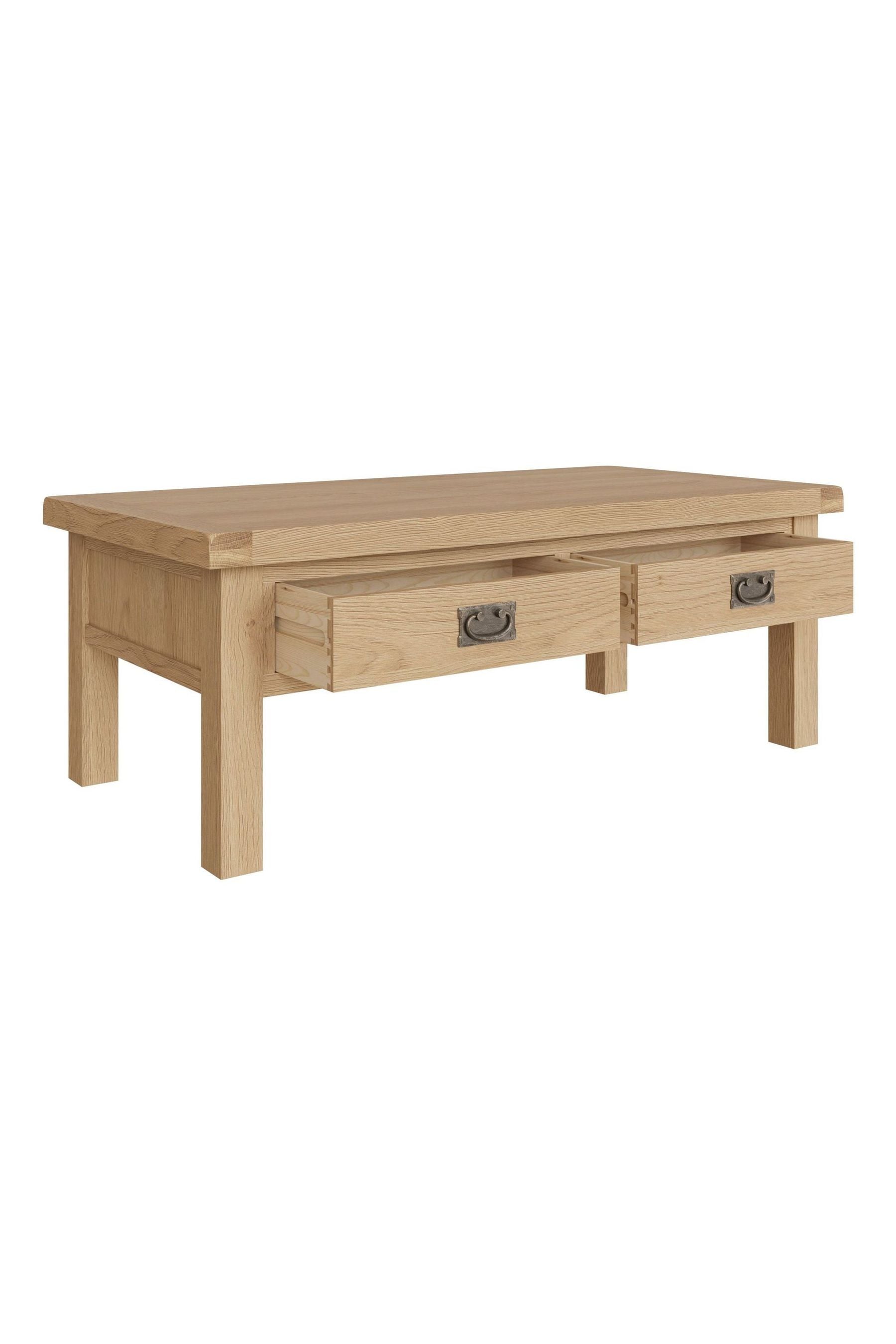 Canterbury oak outlet coffee table