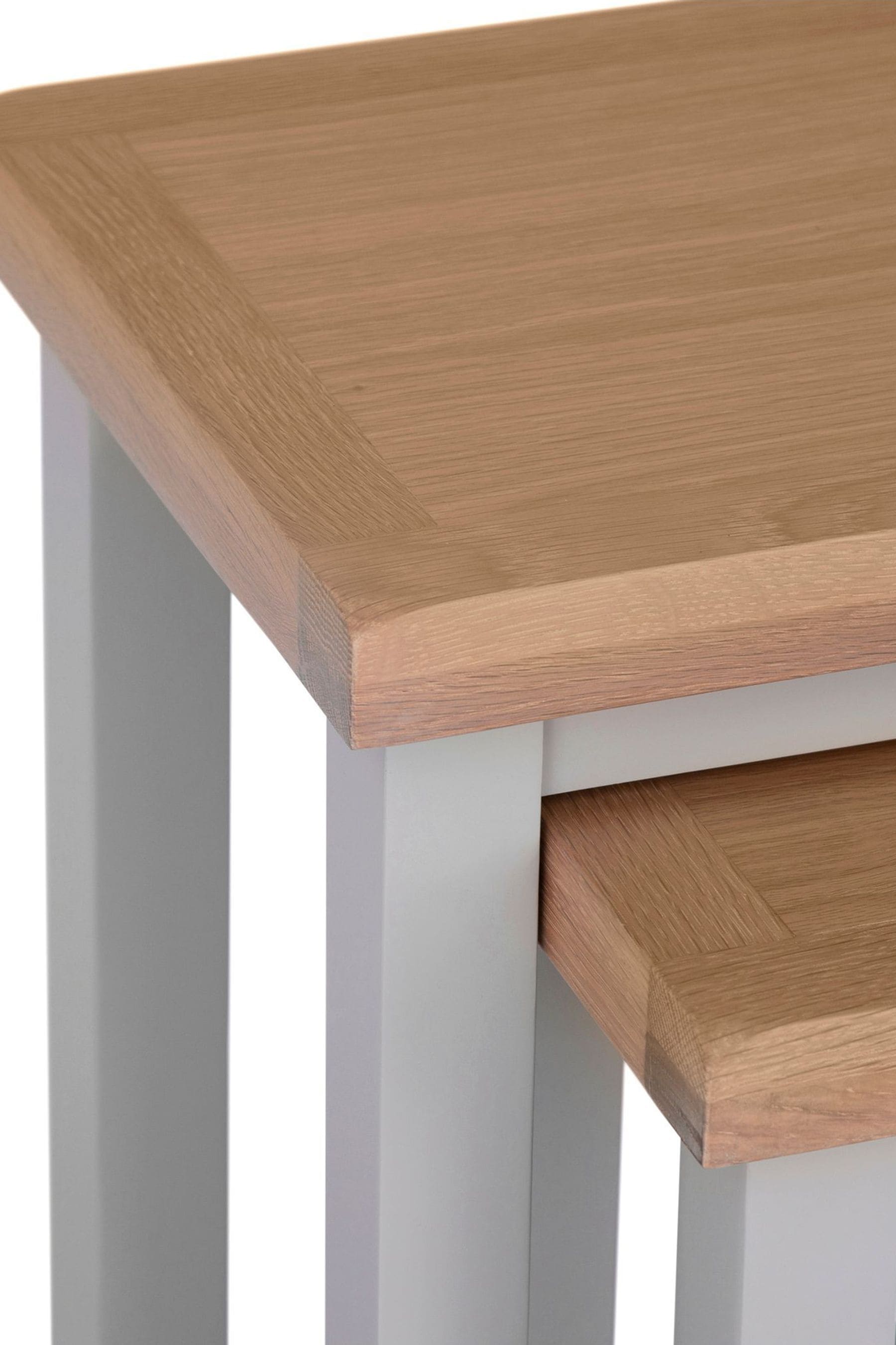 Bromley grey store nest of tables