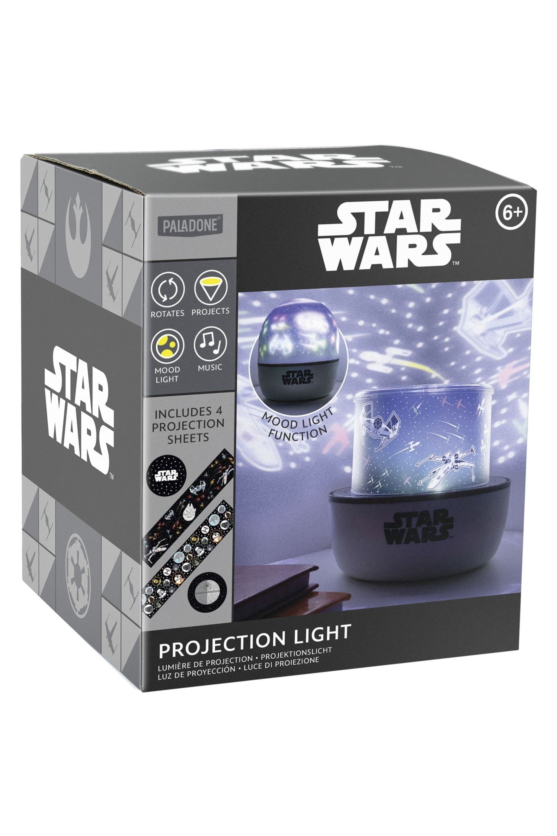 Star wars night light projector discount