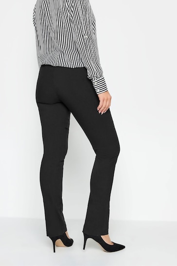 Buy M&Co Black Straight Leg Bengaline Trousers from the Next UK online shop