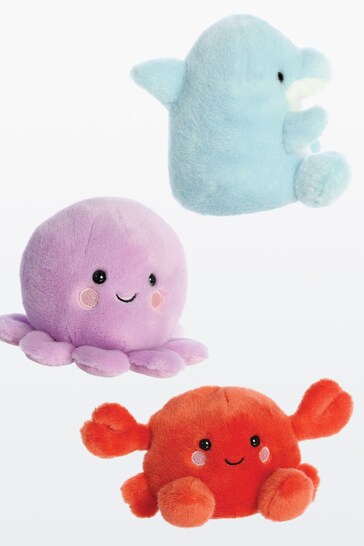 Aurora World Red Palm Pals Sealife Collectable Plush Toys