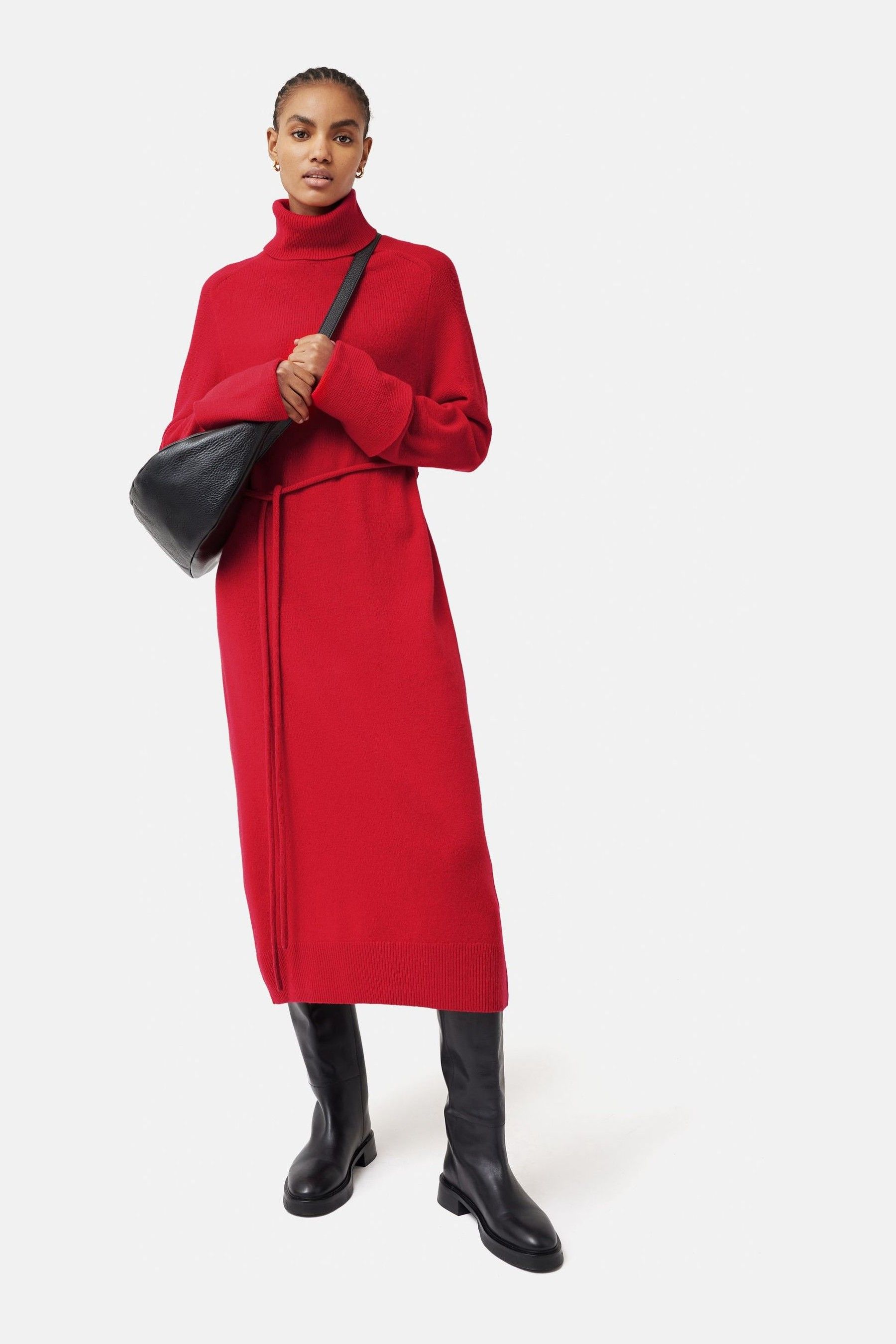 Jigsaw red dress top