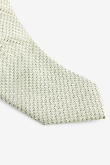 Sage Green Textured Tie