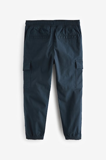 Navy Blue Cargo Trousers (3-16yrs)