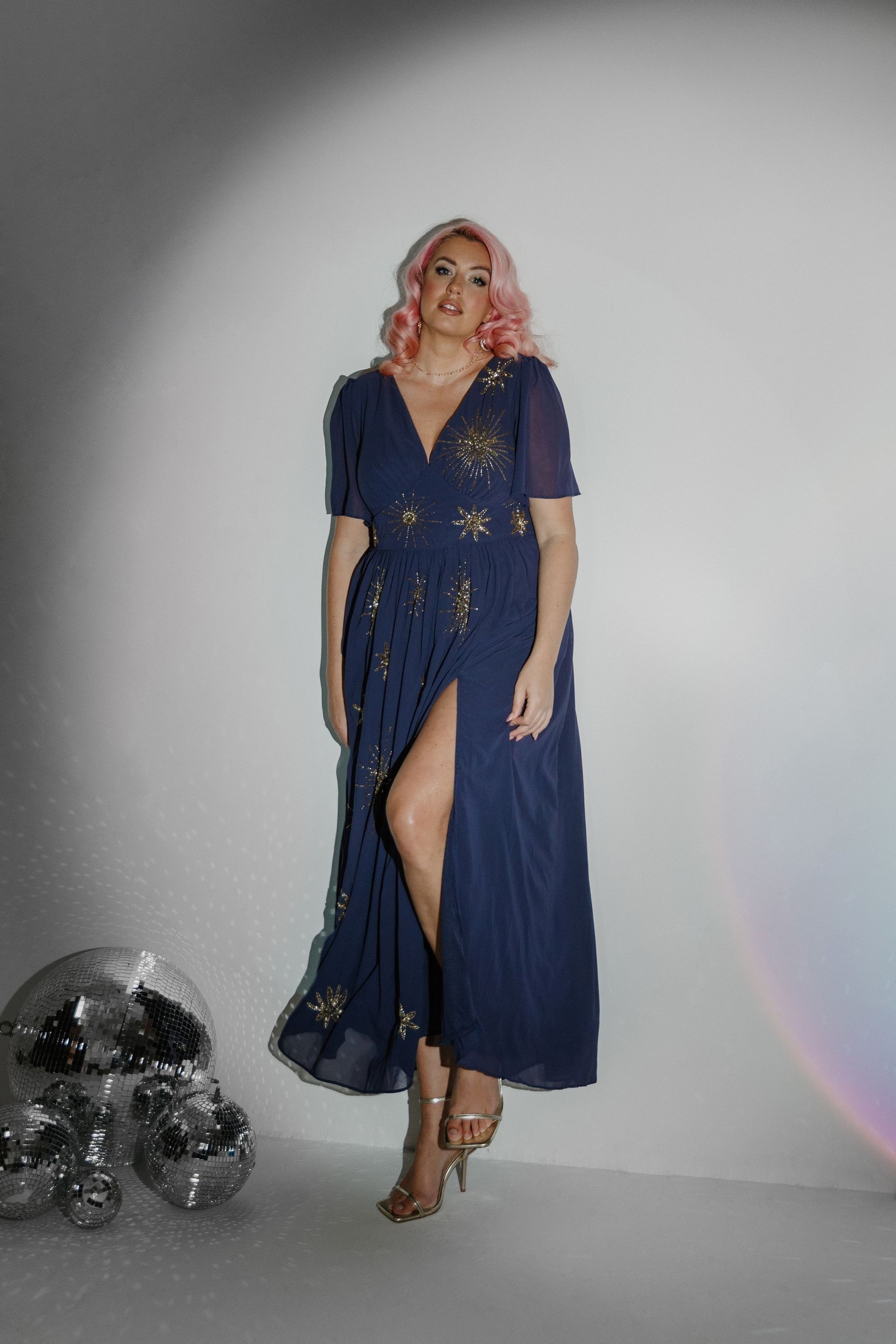 Laura star embellished maxi dress online