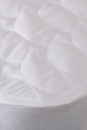 The Fine Bedding Company Quilted Cotton Mattress Protector
