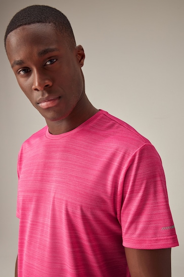 Pink Active Mesh Training T-Shirt
