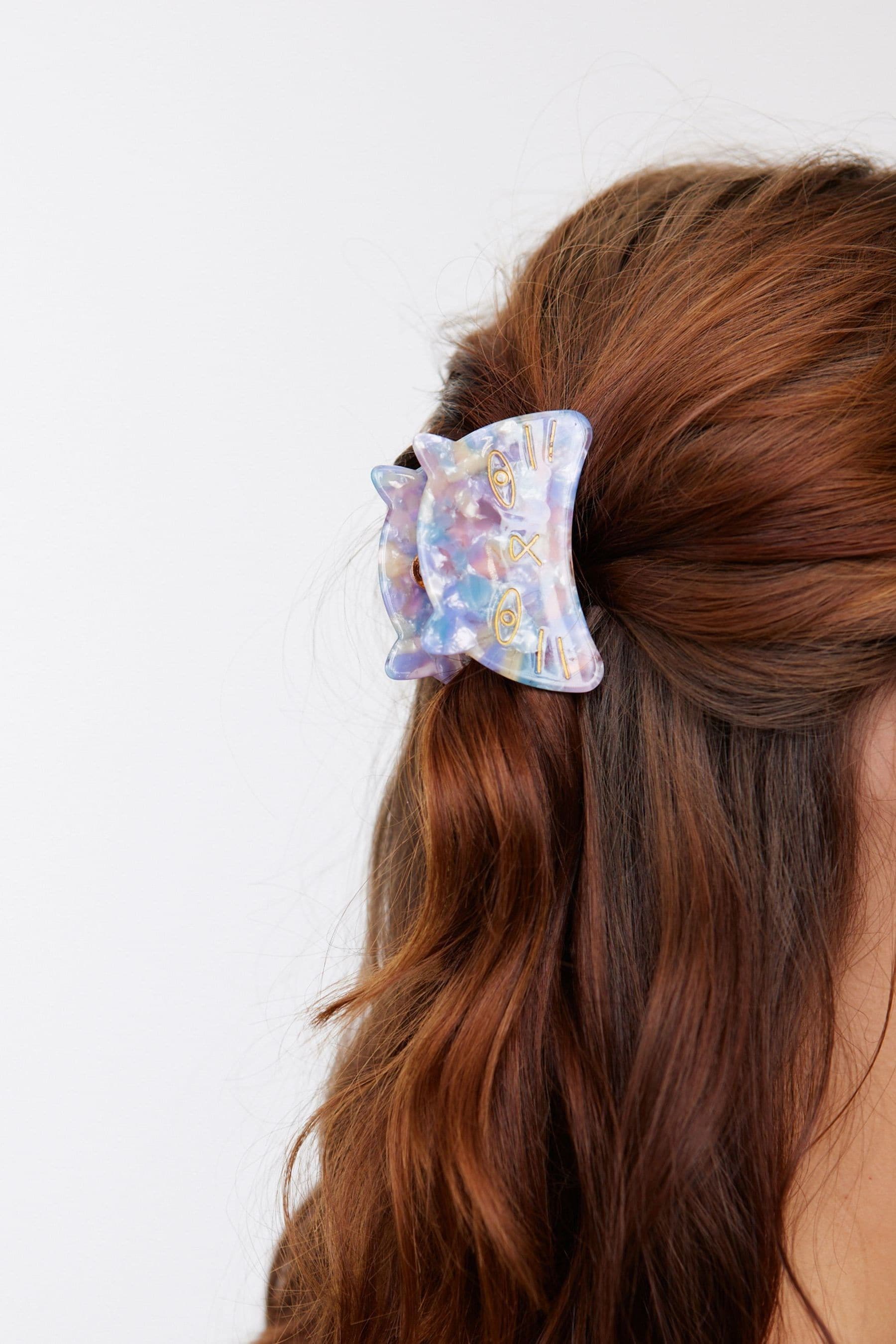 Purple discount hair claw