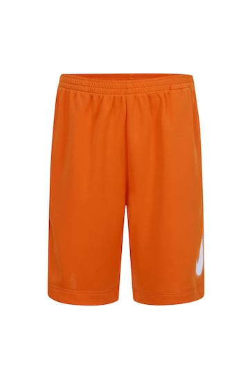 Nike Orange Little Kids Dri-FIT Shorts