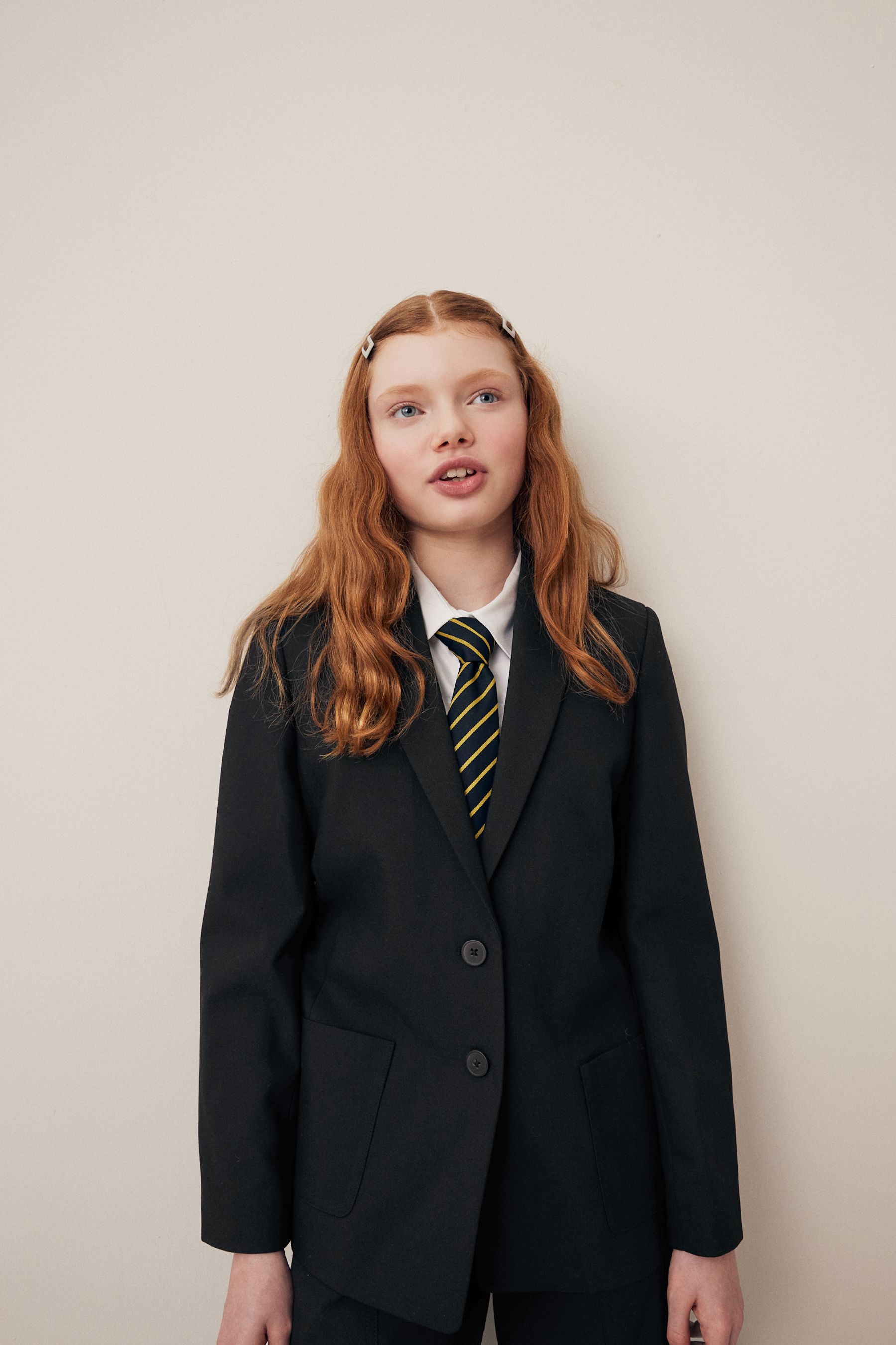 Black formal blazer discount