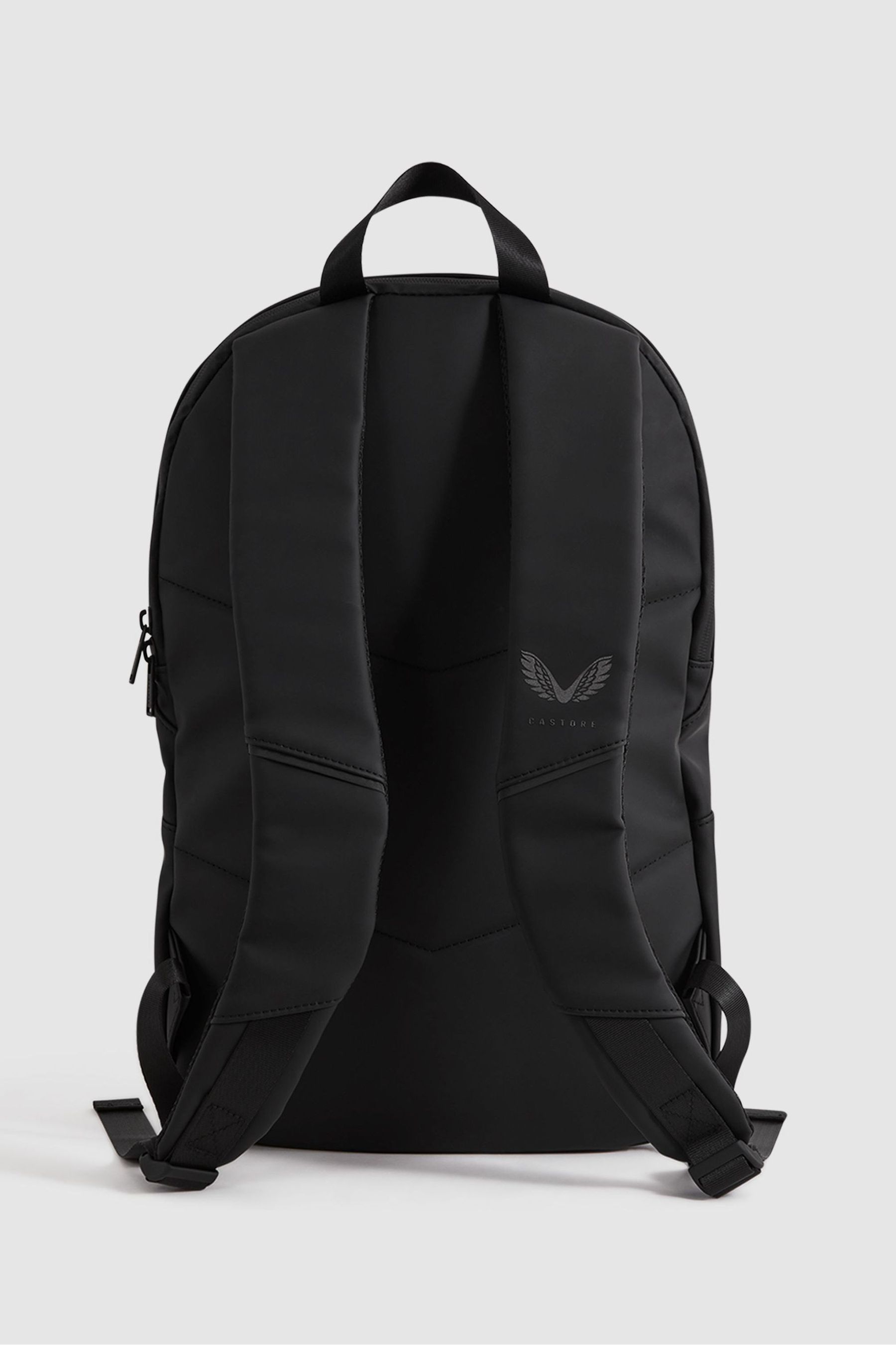 Buy Reiss Black Cassian Castore Adjustable Backpack from the Next UK online shop