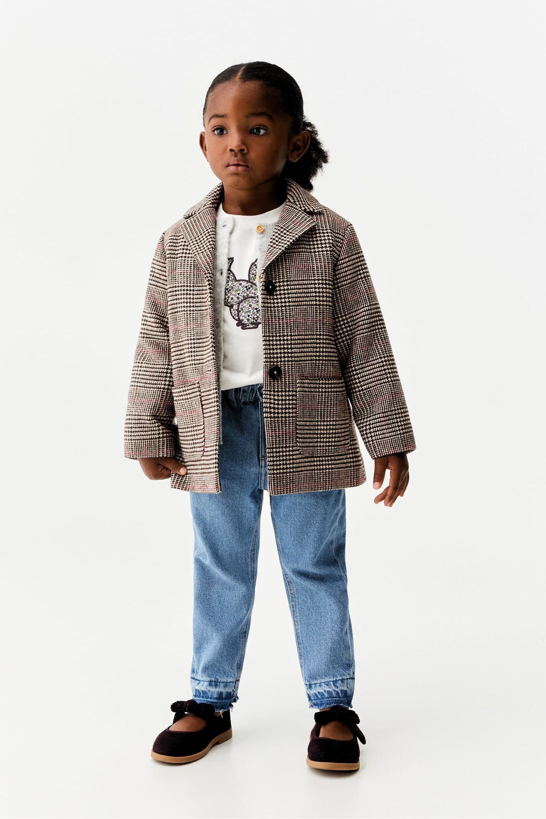 Houndstooth coat mango new arrivals