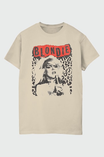 Brands In Cream Blondie Furstenberg Sand Boyfriend Fit T-Shirt