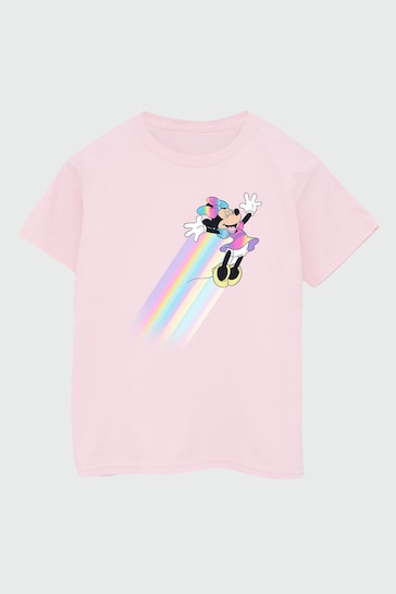 Brands In Pink Minnie Mouse Whoosh Girls T-Shirt