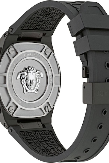 Versace Gents Black Greca Extreme Chrono Watch