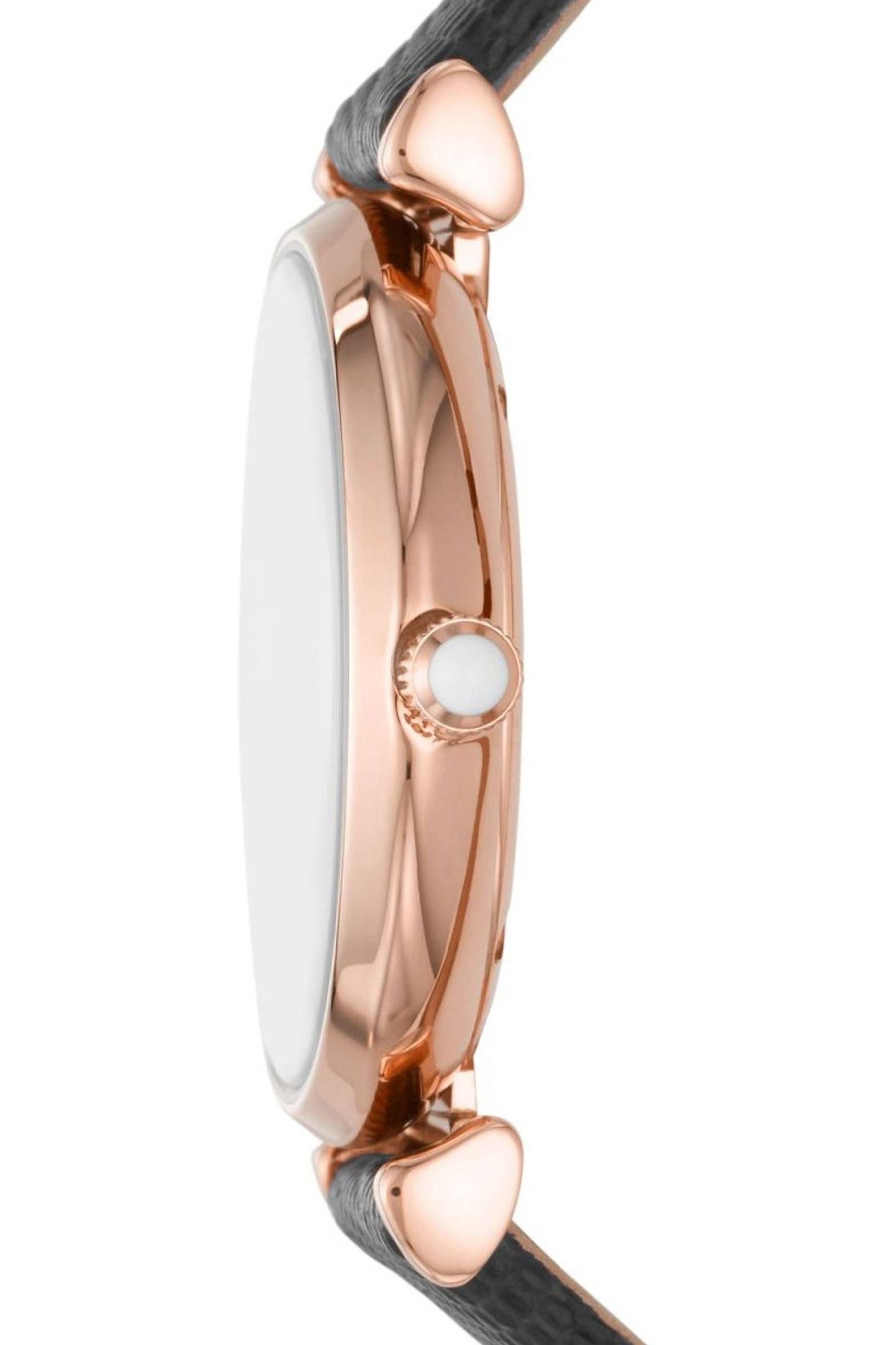 Black armani hotsell watch women's