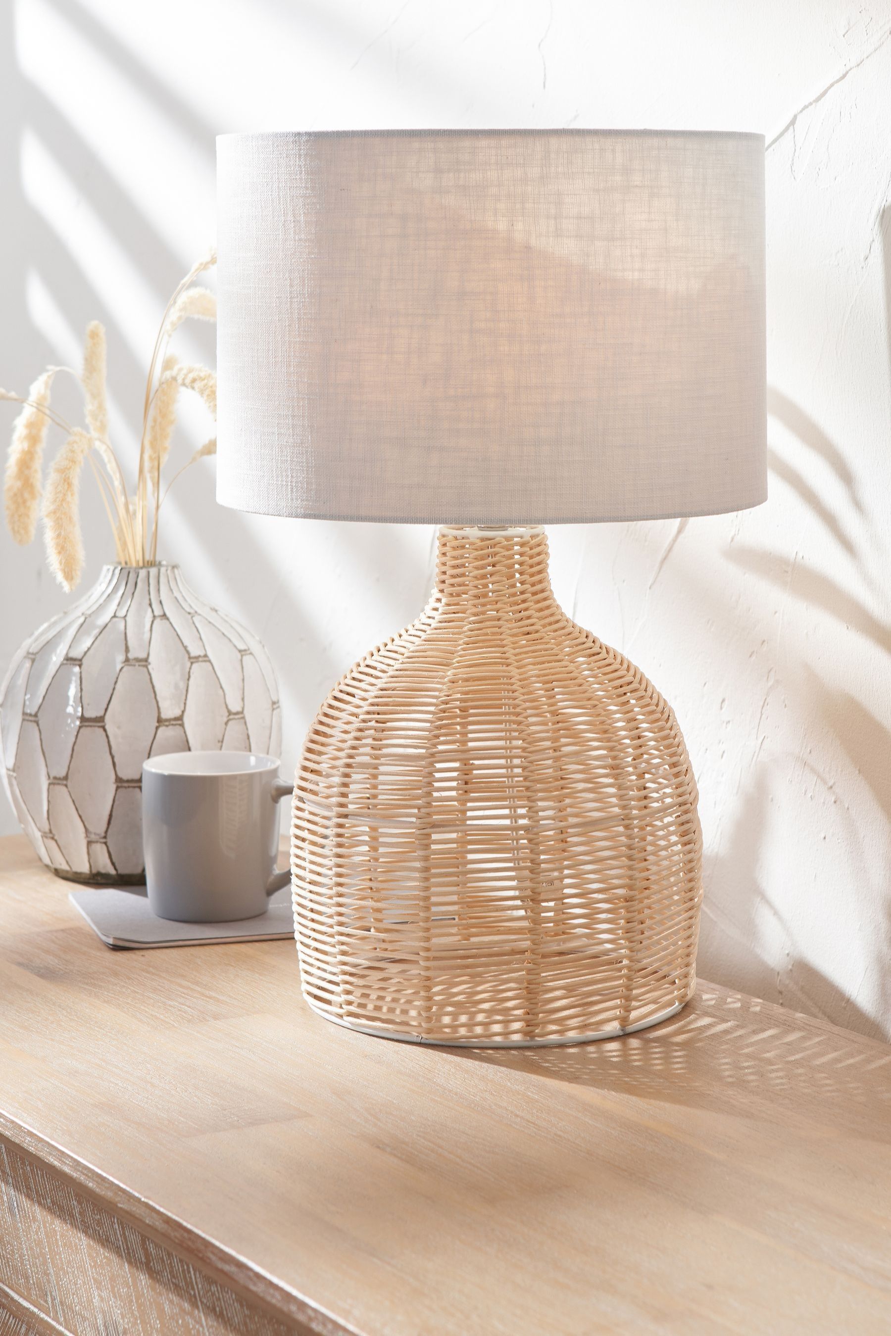 Next cloche sale table lamp