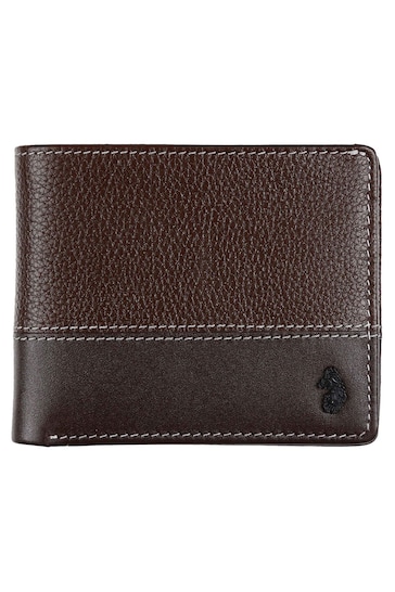 Luke 1977 Volcombe Leather Brown Wallet