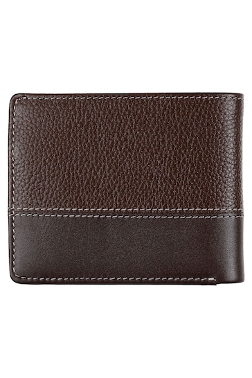 Luke 1977 Volcombe Leather Brown Wallet