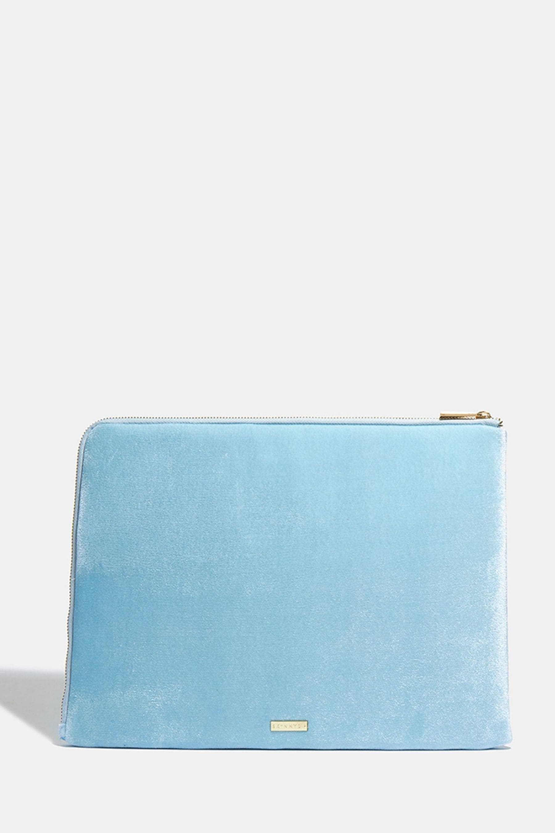 Light blue top laptop case