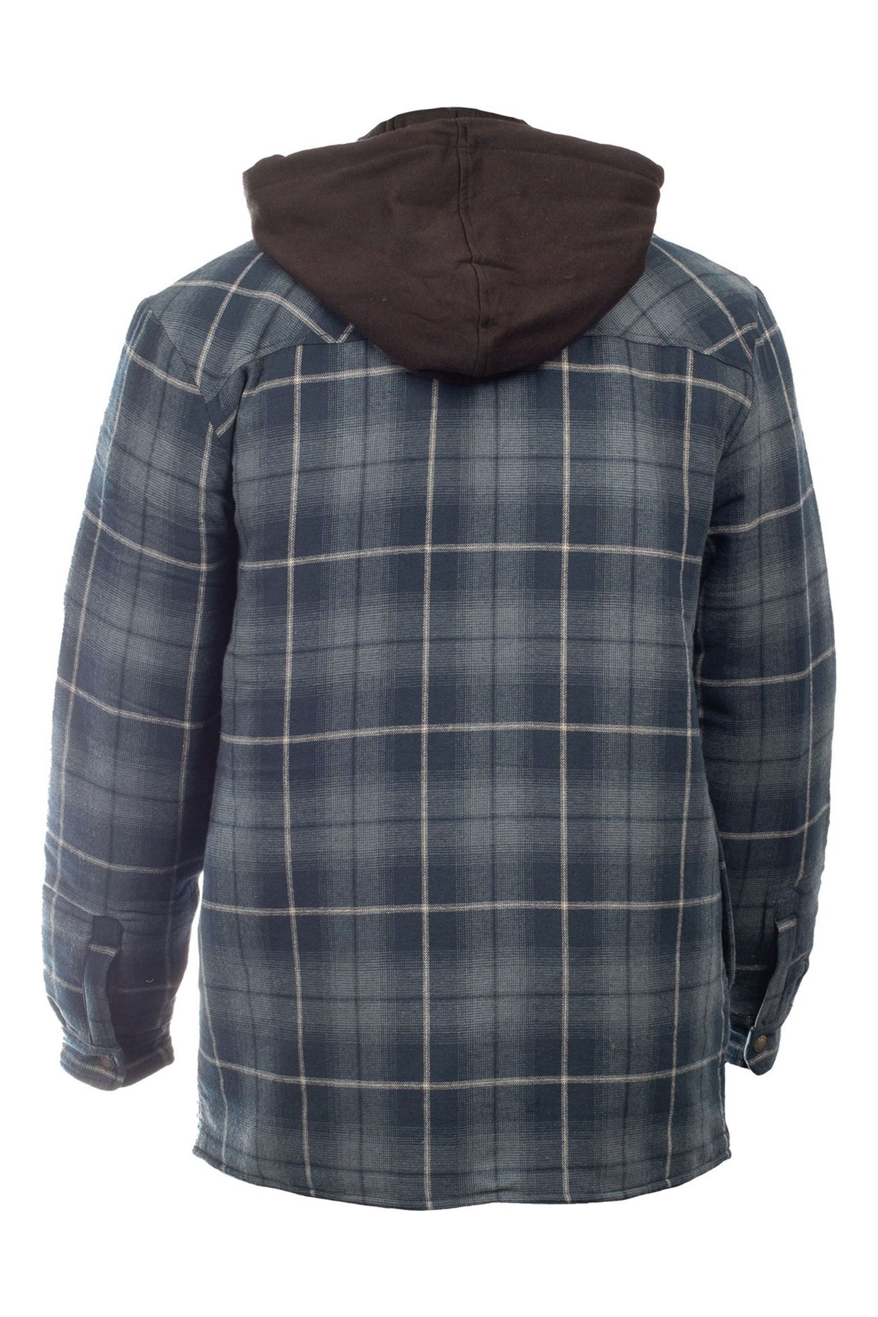 Lined hooded flannel discount