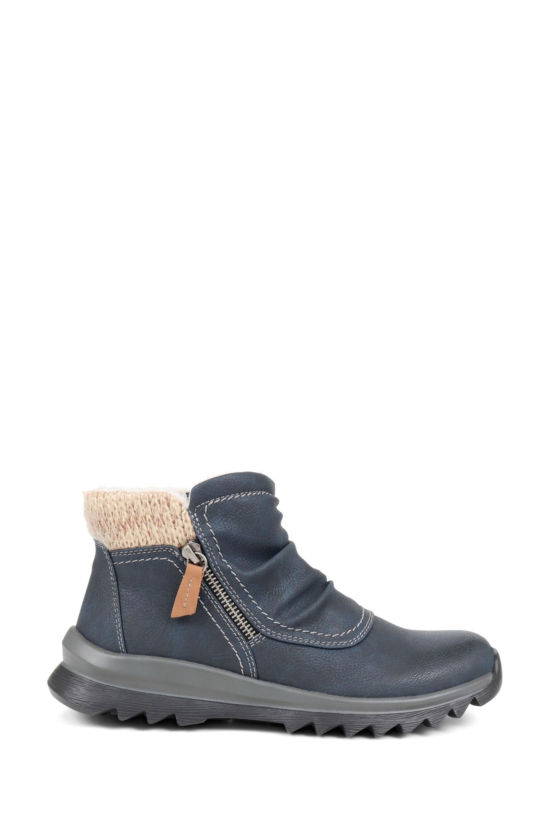 Knitted cuff new arrivals ankle boots