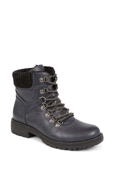 Pavers Lace Up Ankle Boots
