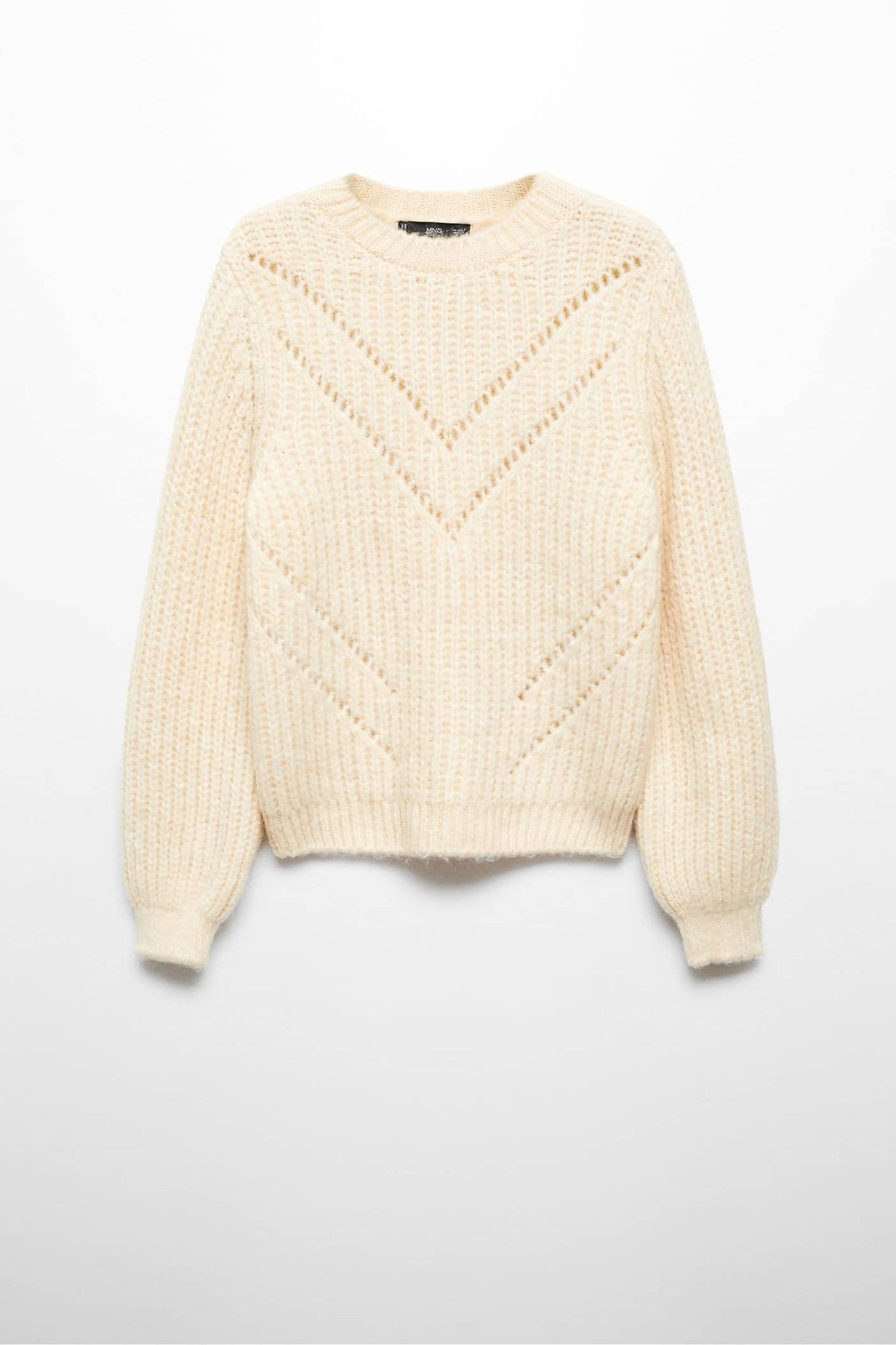 Mango sales chevron jumper