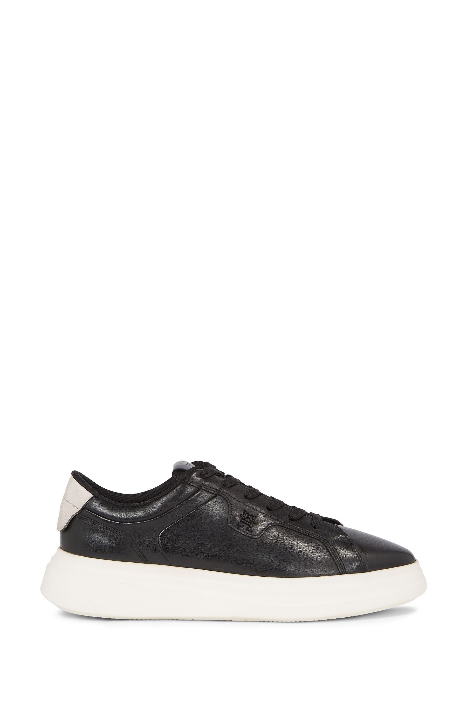 Tommy hilfiger black sneakers on sale