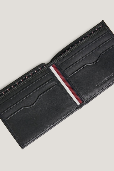 Tommy Hilfiger Central Black Mini Card Wallet