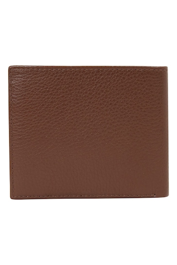 Tommy Hilfiger Central Card and Coin Brown Wallet