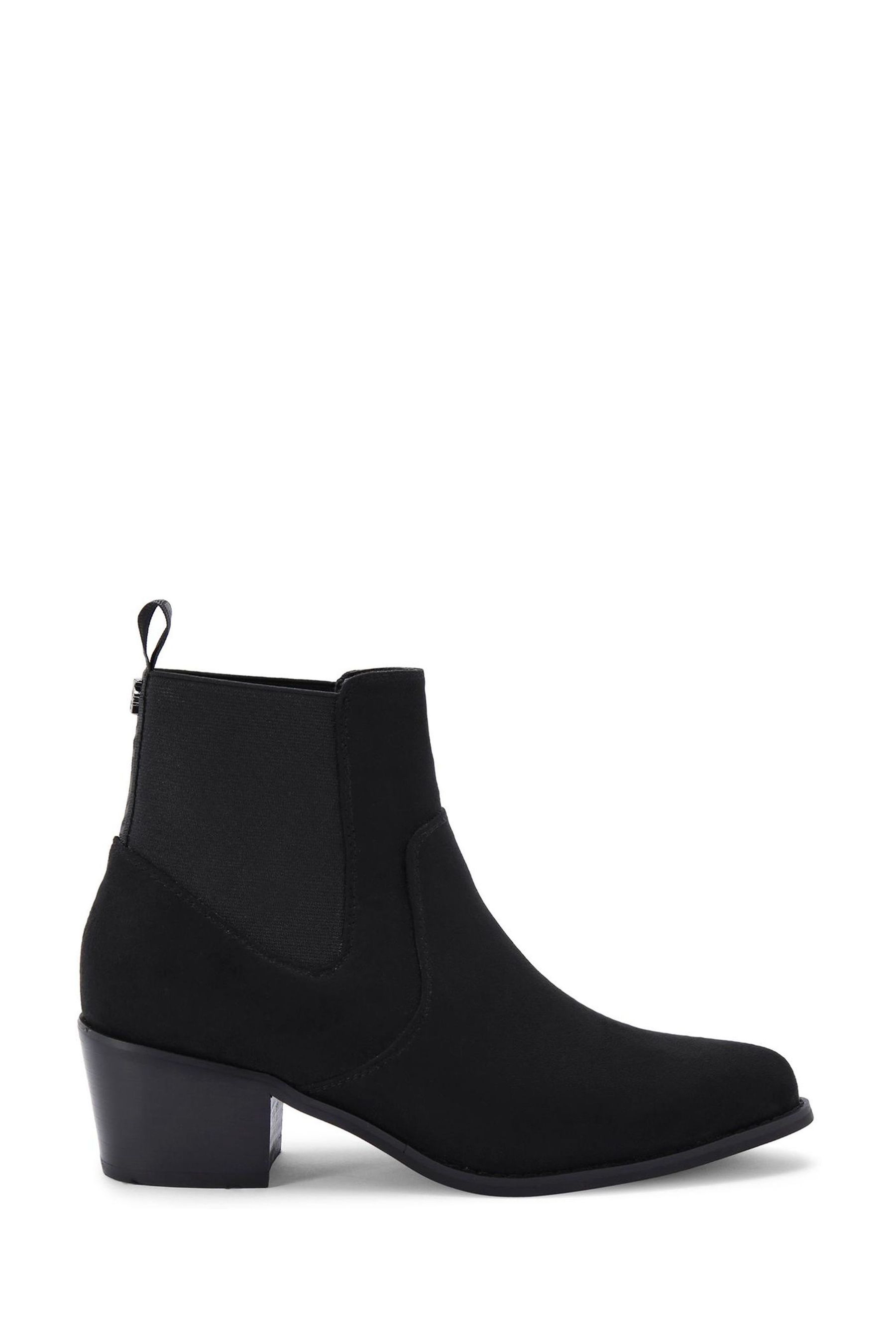 Miss kg black suede ankle boots cheap