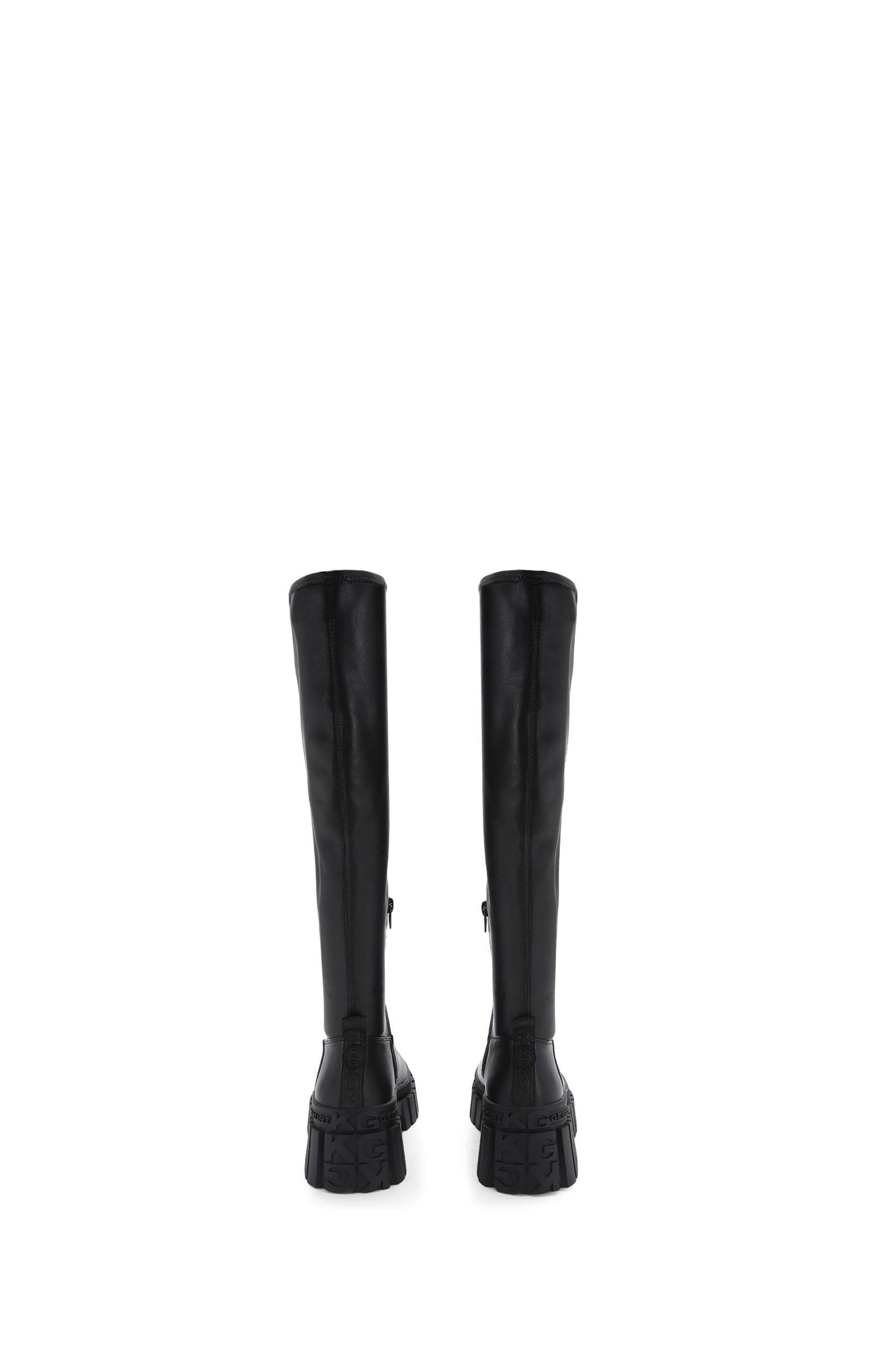 Buy KG Kurt Geiger Black Tegan Sock Knee Boots from the Next UK