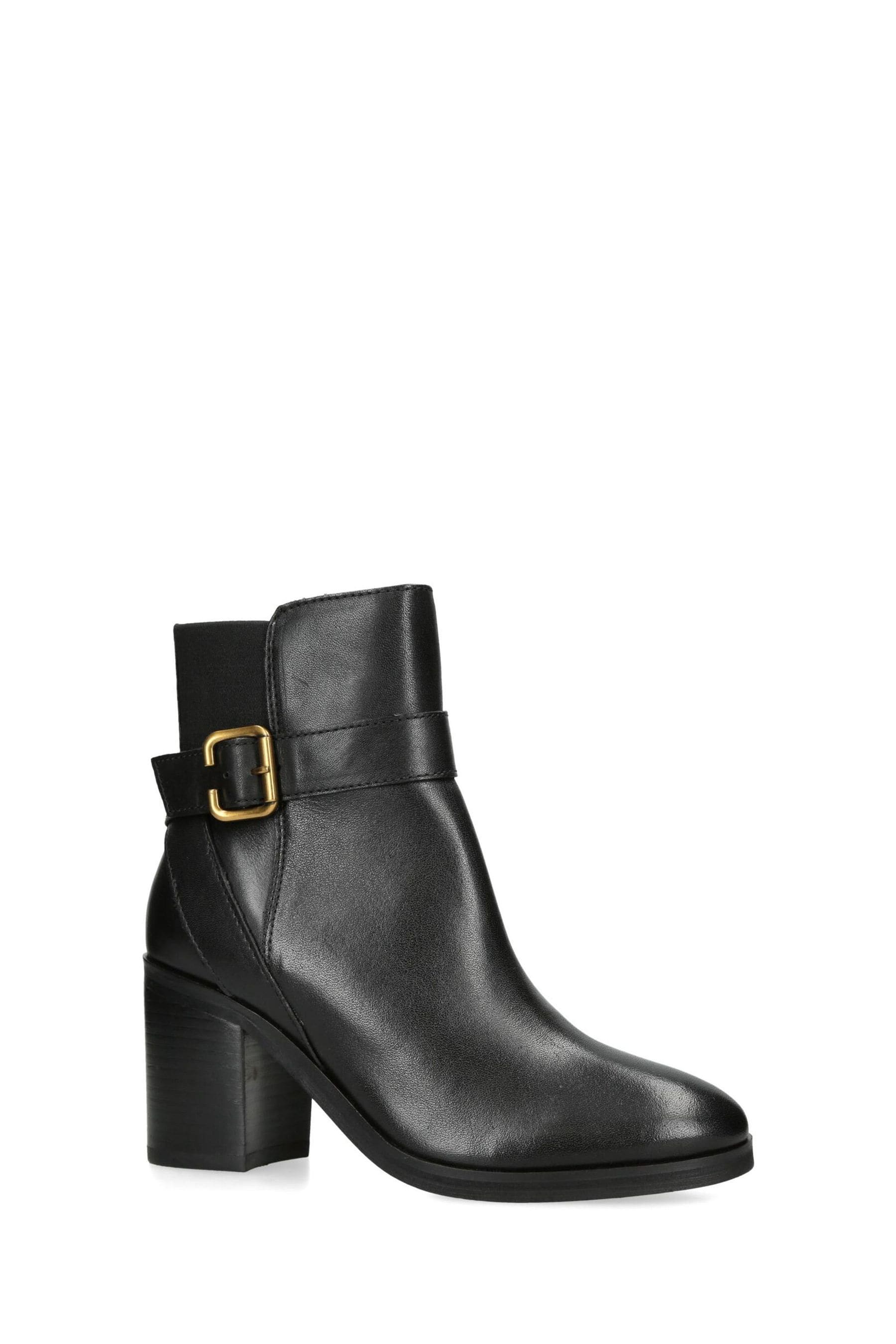 Kurt geiger sales leather ankle boots
