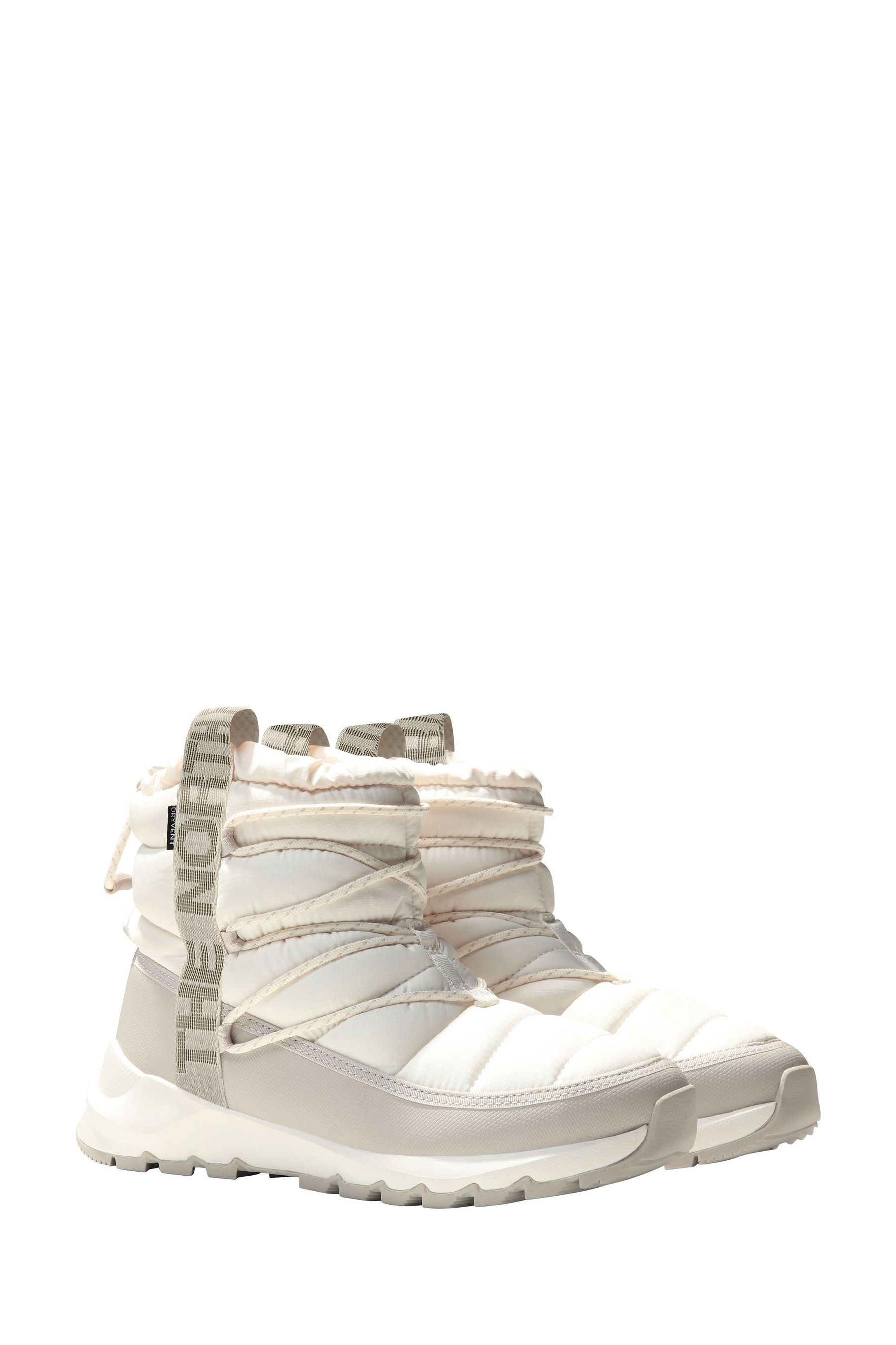 Buy The North Face Womens Cream Thermoball Waterproof Lace Up