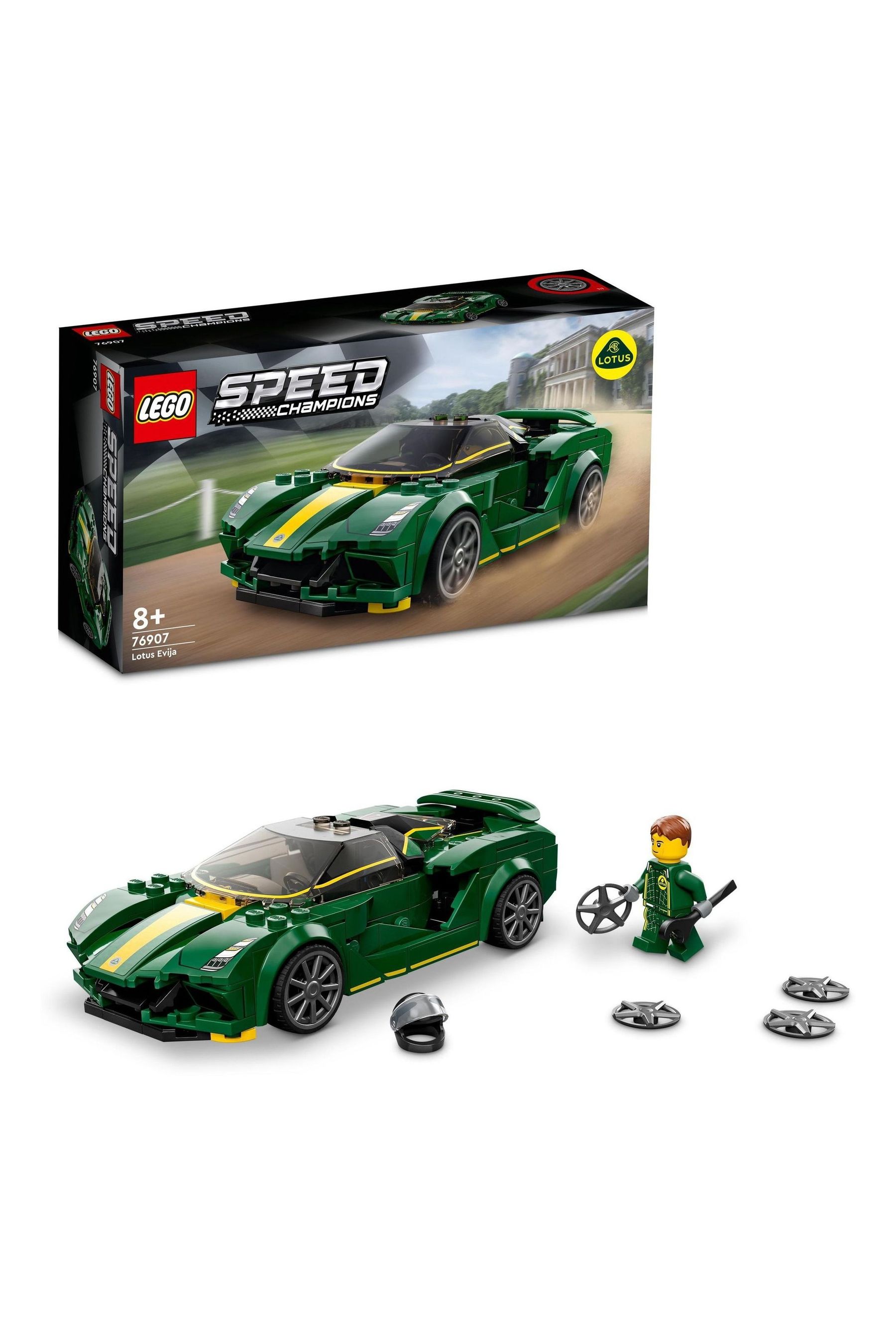 Buy LEGO Speed Champions Lotus Evija Car Model Building Kit from the Next UK online shop