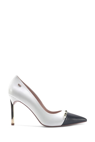 Nine West Womens 'Fetta' Grey Stiletto HigH Hills Shoes