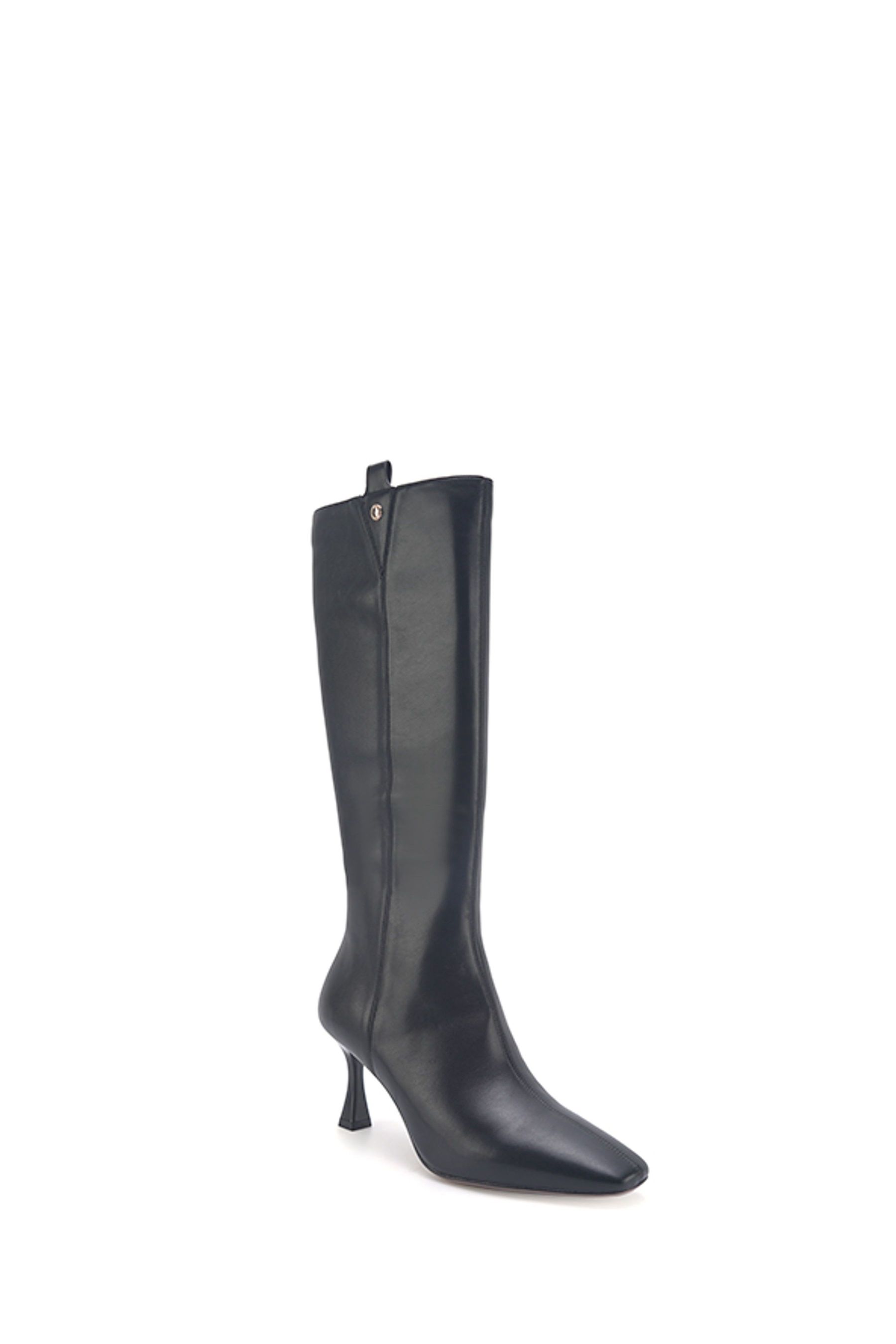 Nine west black sales knee high boots