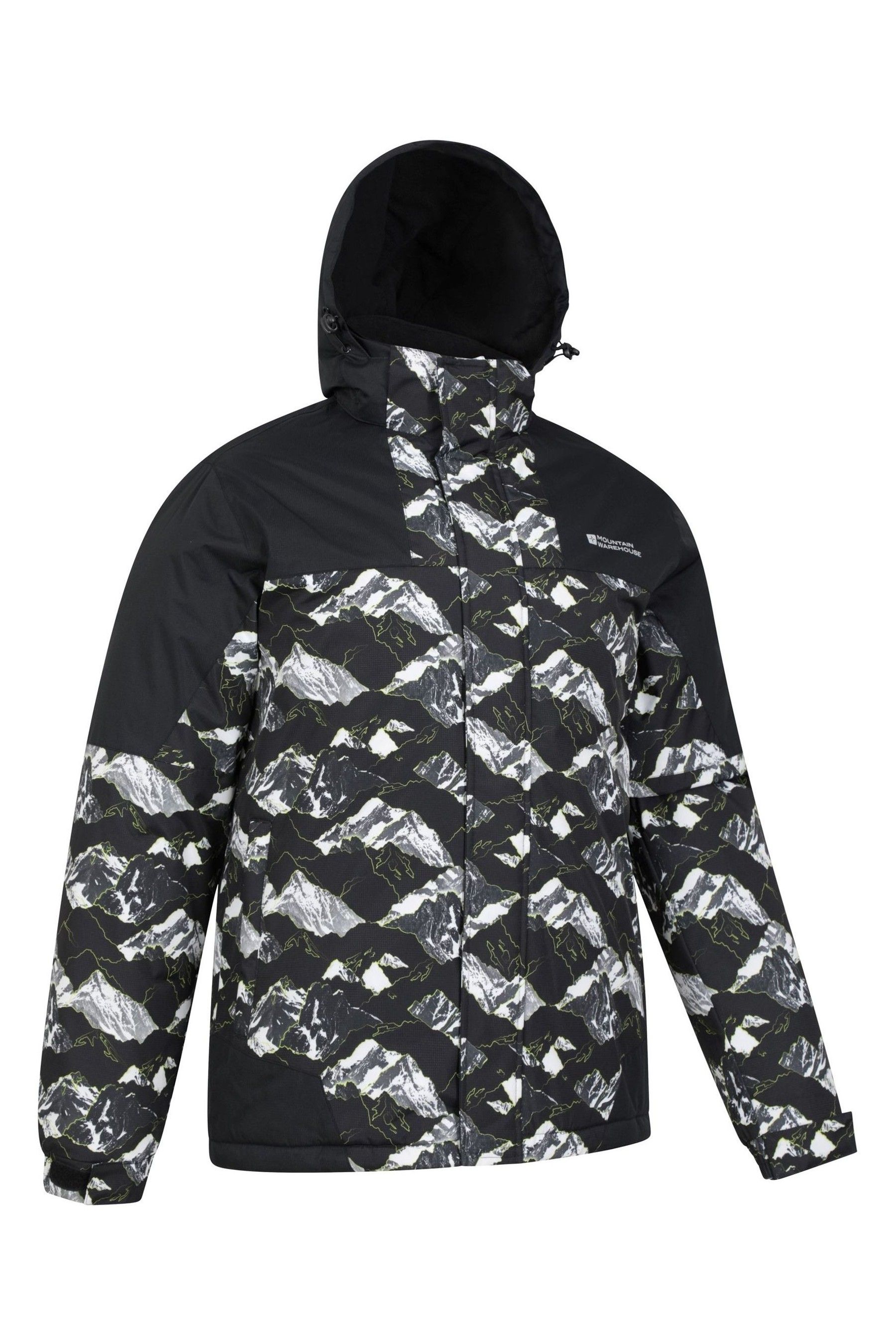 Shadow mens printed ski jacket clearance