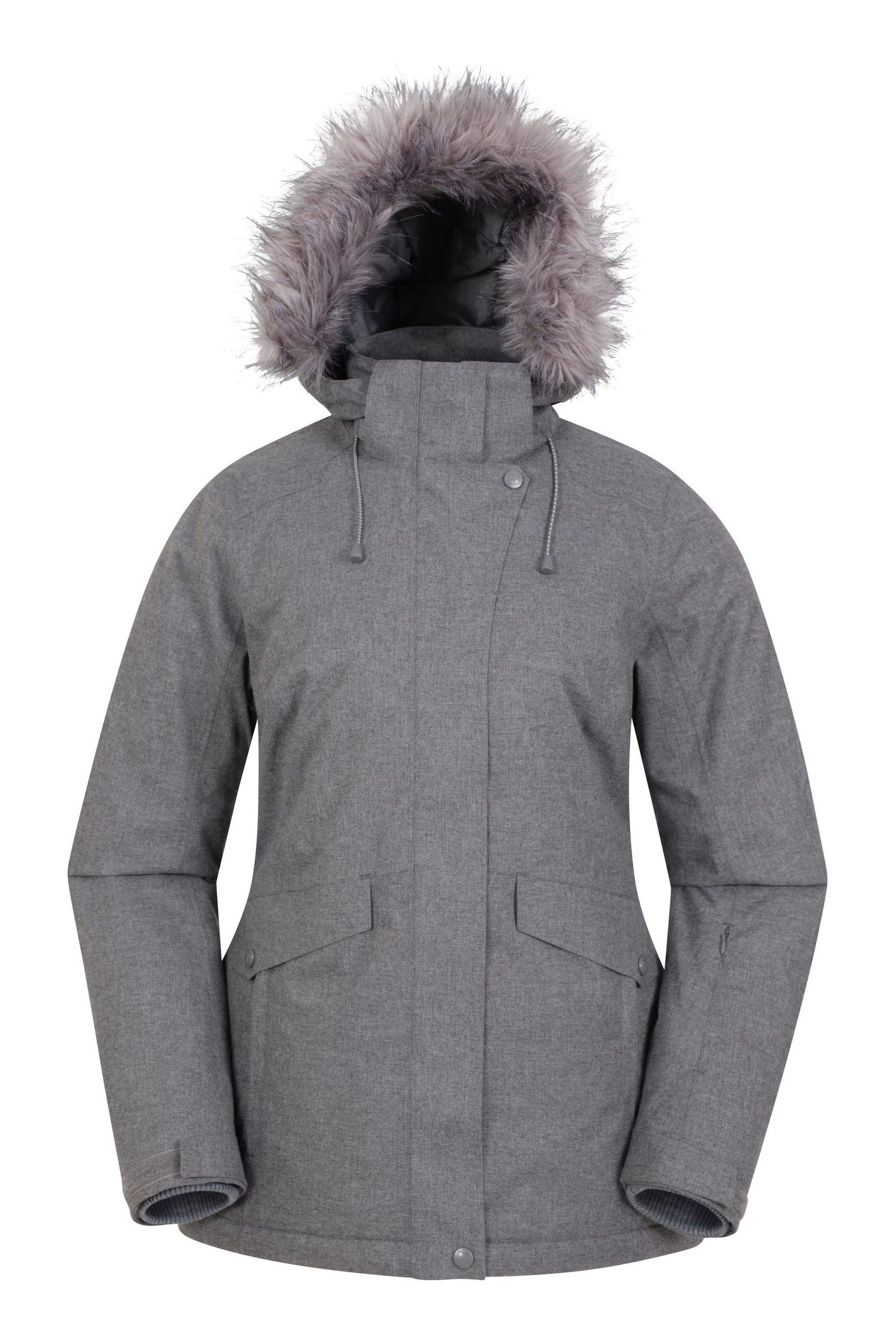 Grey ski coat clearance