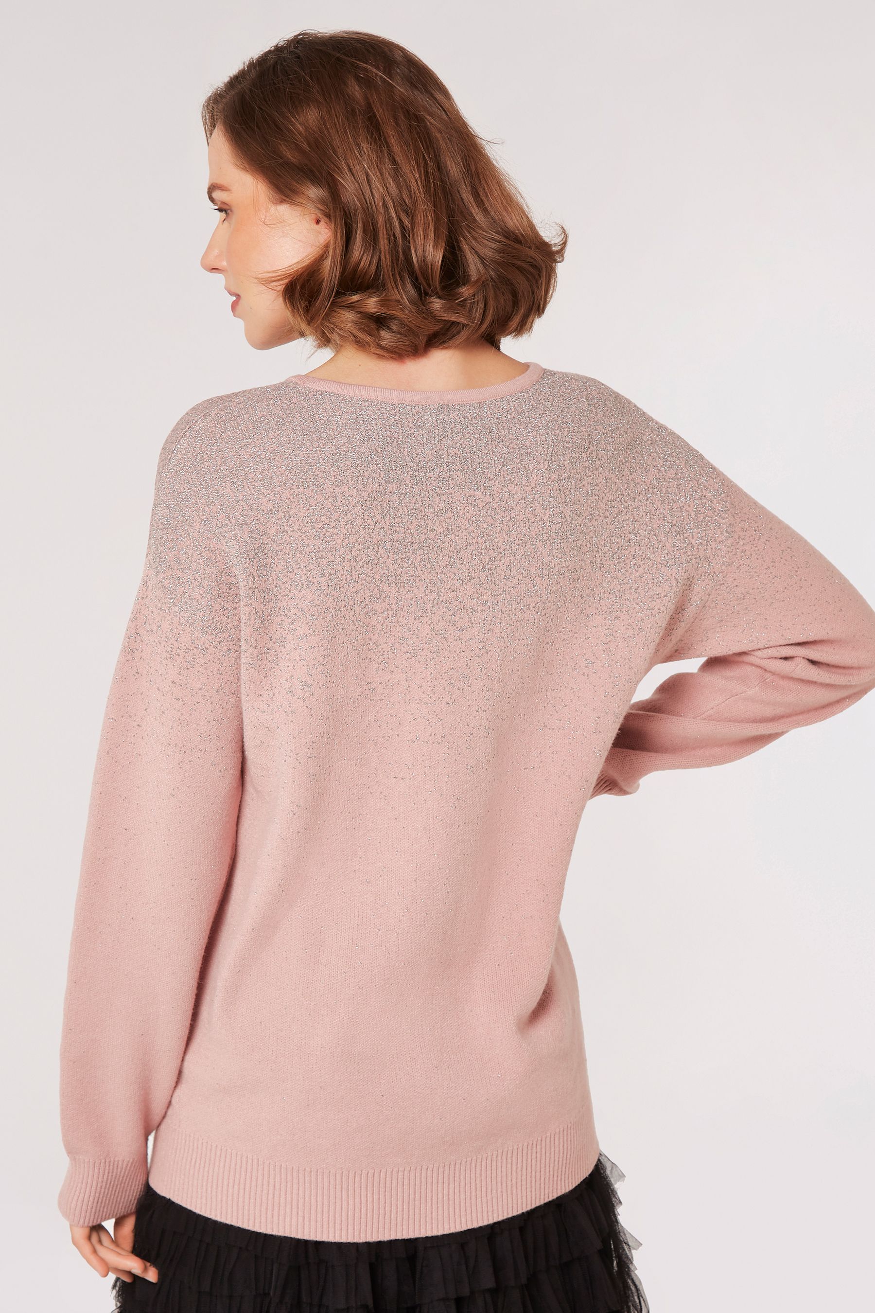 Pink discount batwing jumper