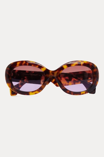 Vivienne Westwood Vivienne VW5051 Brown Sunglasses