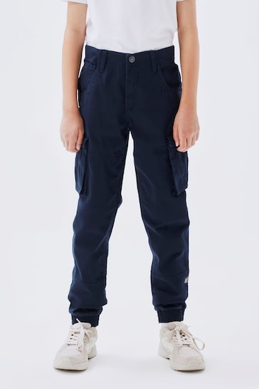 Name It Blue Boys Cargo Trousers