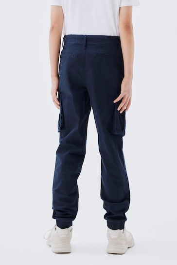 Name It Blue Boys Cargo Trousers