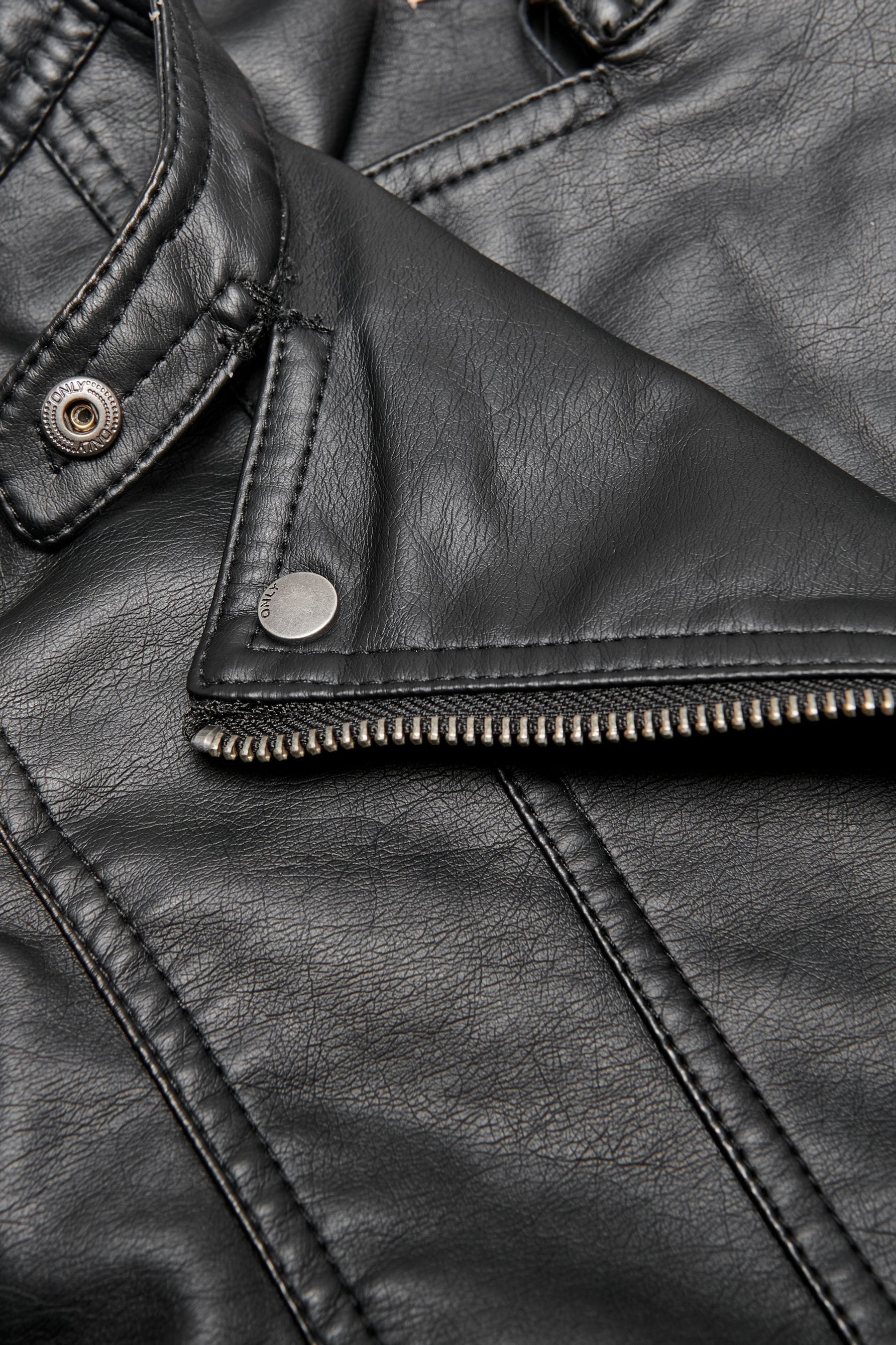 Children's fake leather jacket shop
