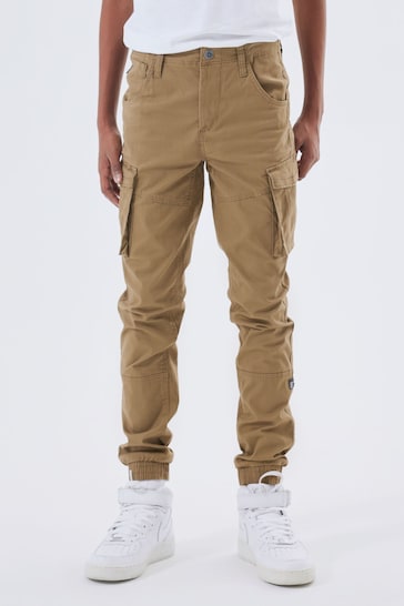 Name It Natural Name It Boys Natural Cargo Trousers