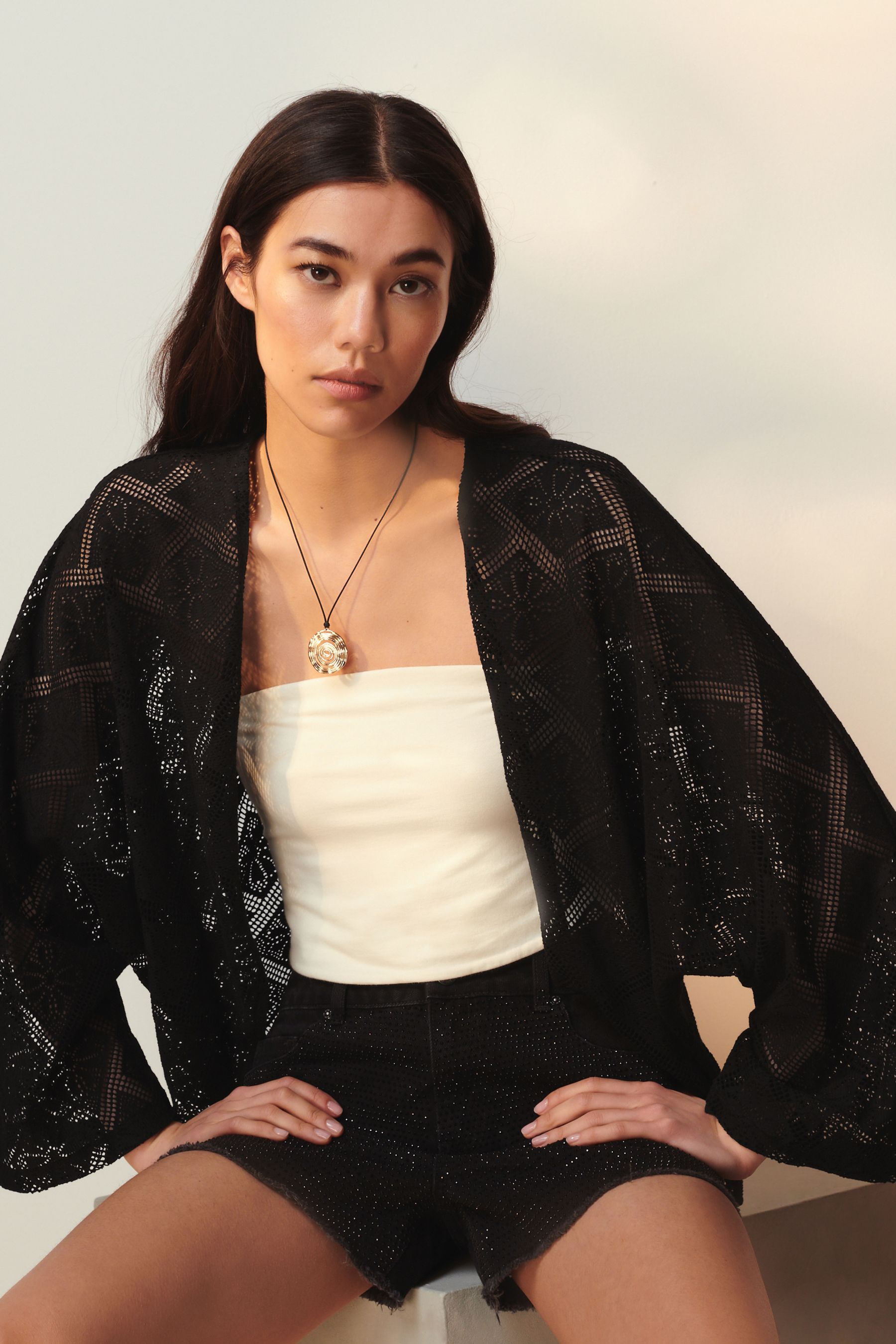 Black cardigan summer shop