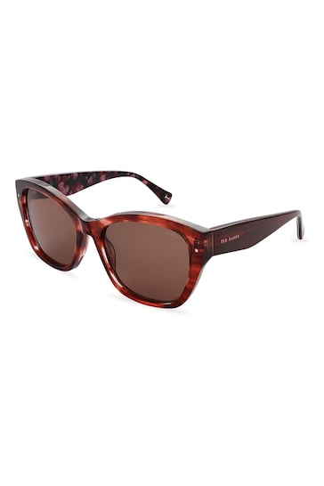 Ted Baker Red Riah Sunglasses
